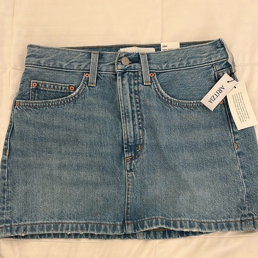 Mini Jean Skirt